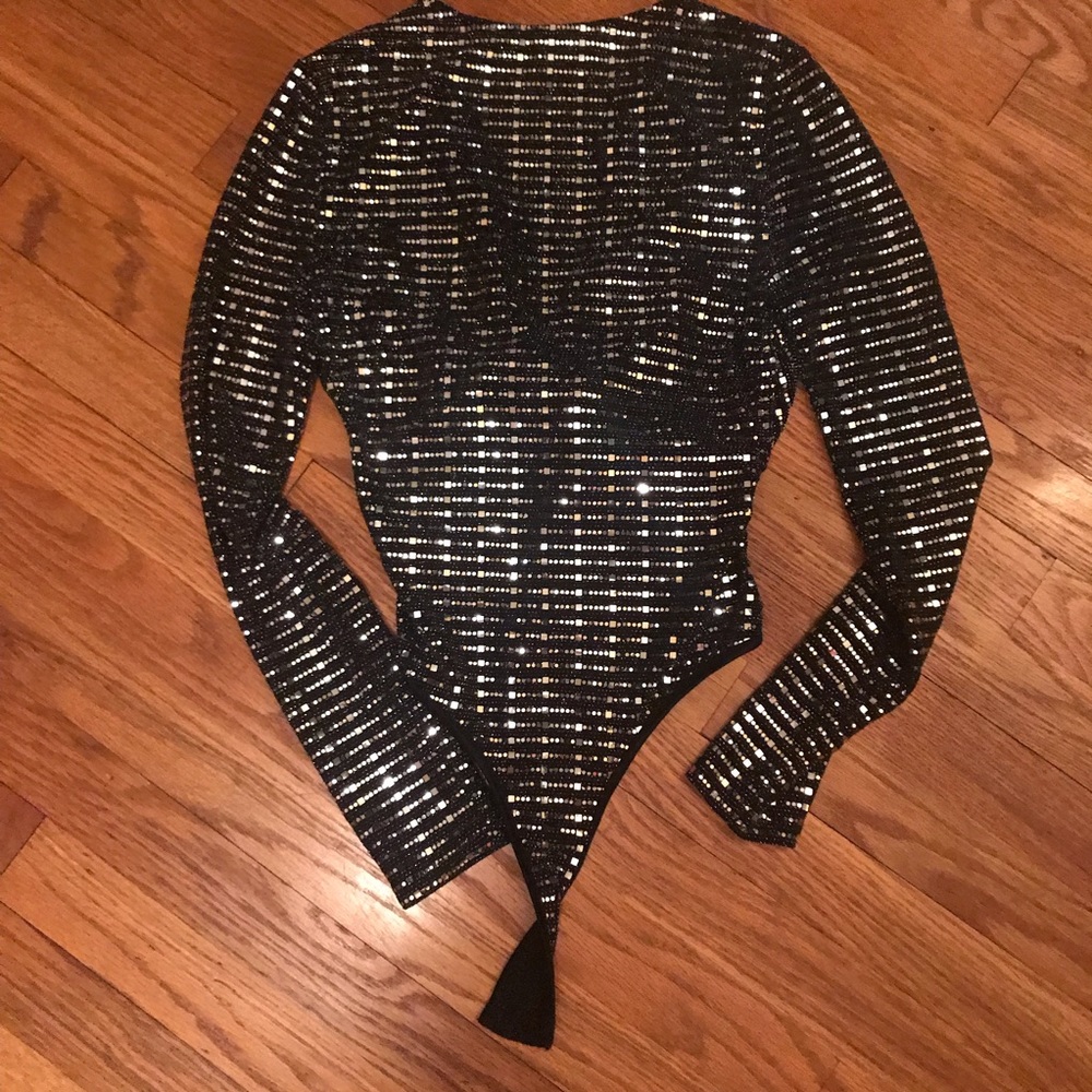 ASTR Oh Baby sequin bodysuit - Picture 6 of 6